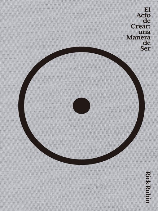 Title details for El acto de crear by Rick Rubin - Wait list